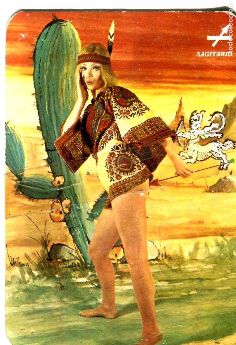 Coleccionismo calendarios: CALENDARIO HOROSCOPO ZODIACO SAGITARIO A&Ntilde;O 1973