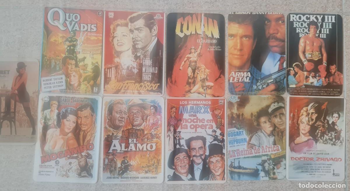 Coleccionismo calendarios: 10 calendarios de cartera a&ntilde;os 1992-93 peliculas cl&aacute;sicas cine cl&aacute;sico
