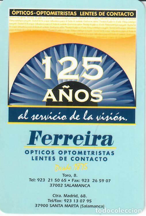 Colecionismo Calend&aacute;rios: CALENDARIO DE PUBLICIDAD - A&Ntilde;O 2000 - &Oacute;PTICA FERREIRA