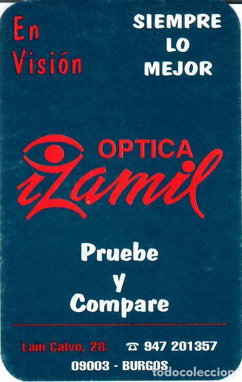Coleccionismo calendarios: CALENDARIO DE PUBLICIDAD - A&Ntilde;O 2000 - &Oacute;PTICA IZAMIL