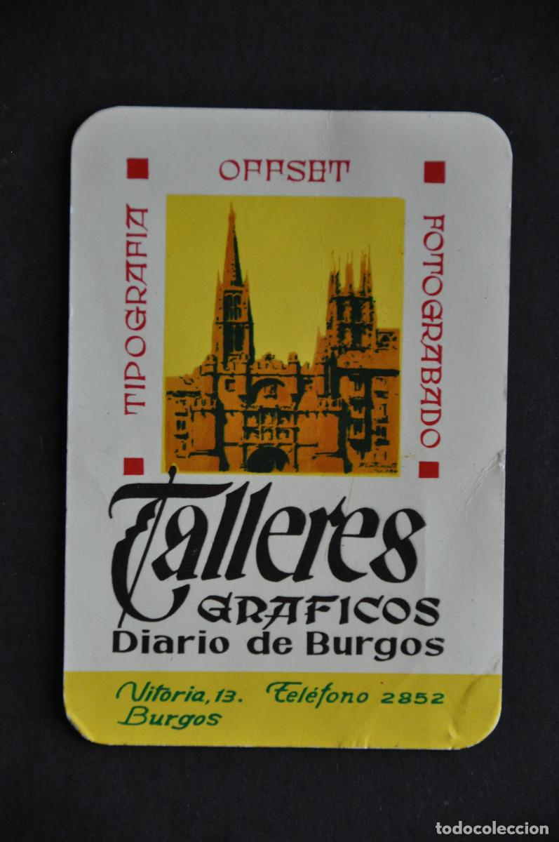 Coleccionismo calendarios: CALENDARIO TALLERES GRAFICOS DIARIO DE BURGOS 1966