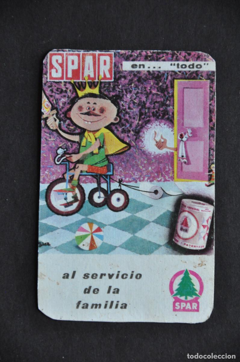 Coleccionismo calendarios: CALENDARIO SPAR 1962