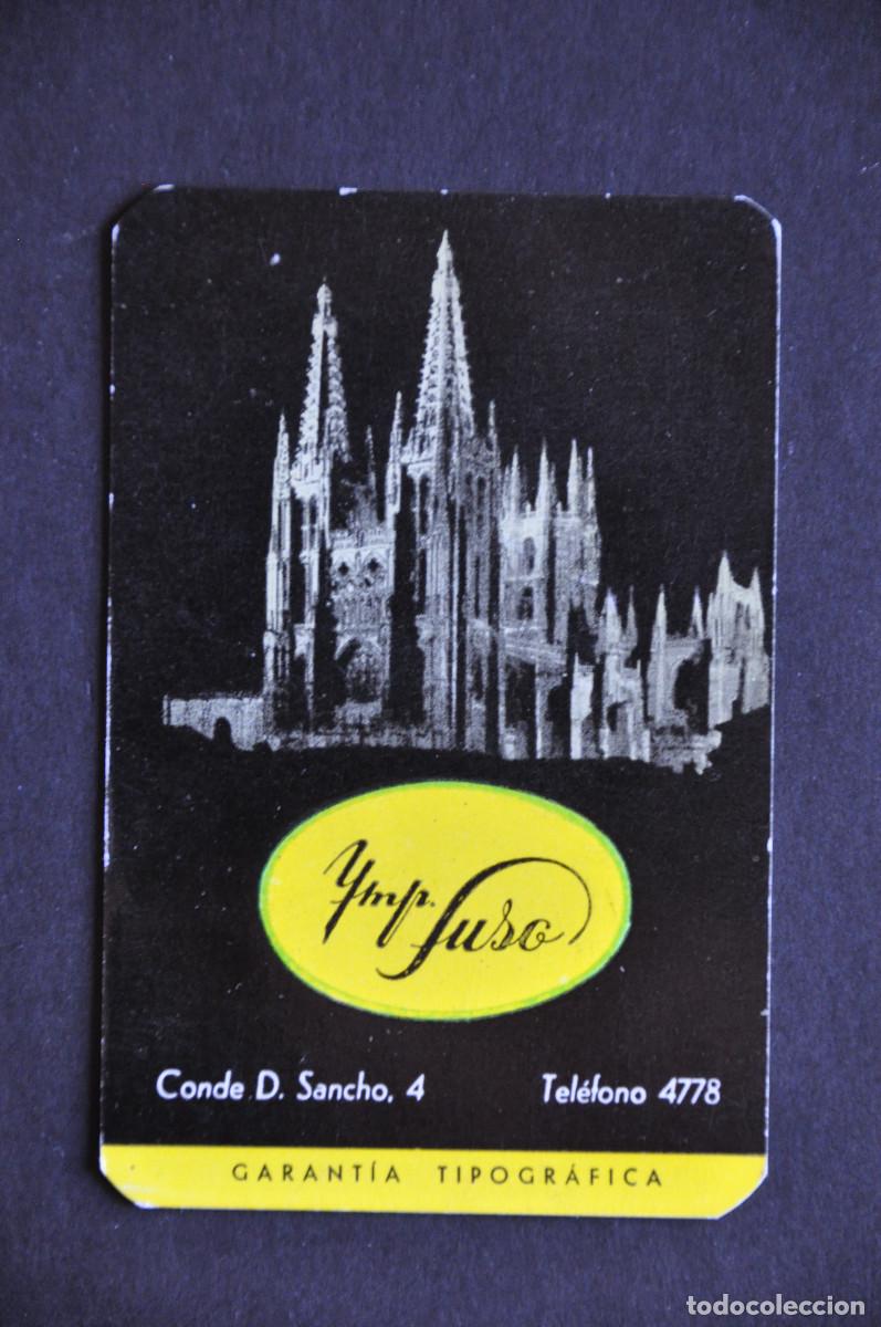 Colecionismo Calend&aacute;rios: CALENDARIO IMPRENTA SUSO 1965 (BURGOS)