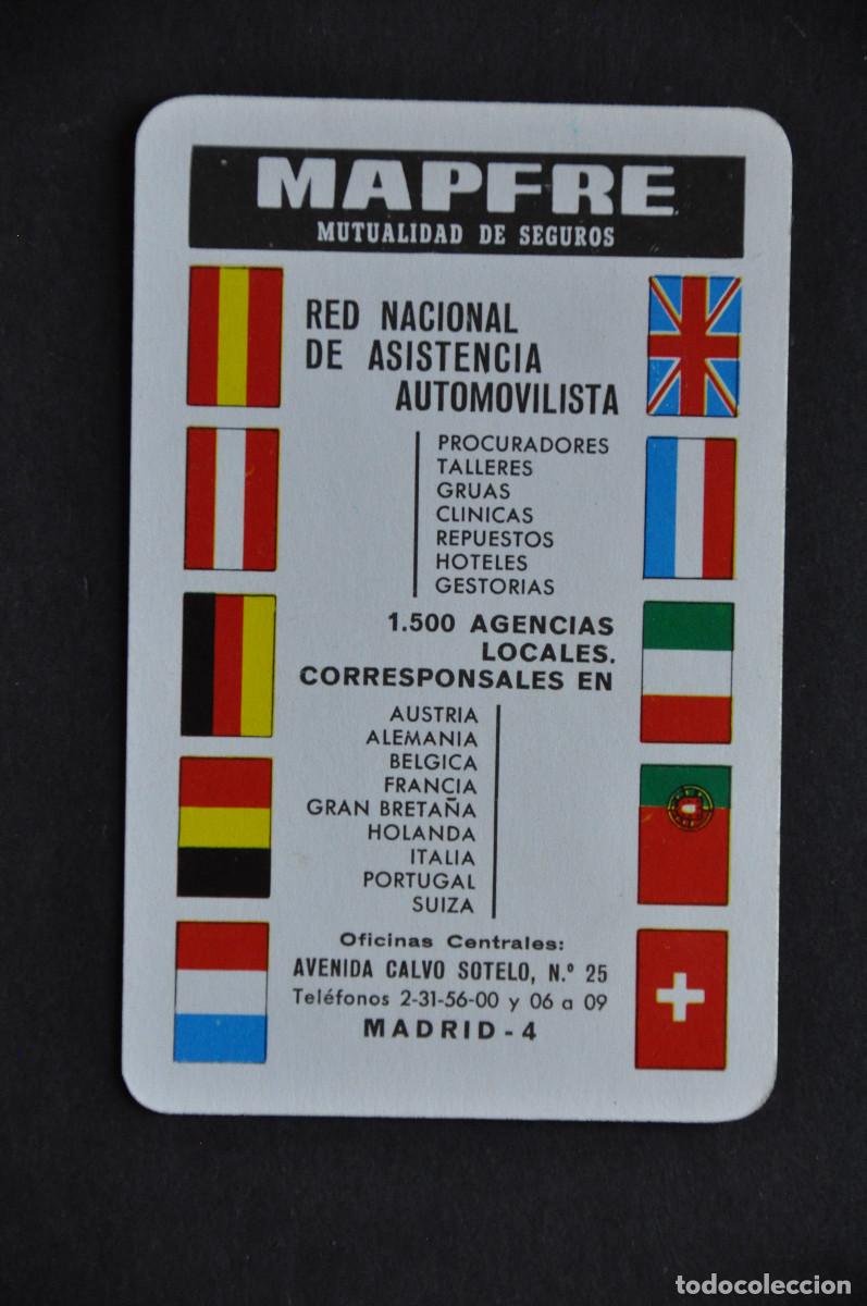 Coleccionismo calendarios: CALENDARIO FOURNIER - MUTUALIDAD DE SEGUROS MAPFRE 1963