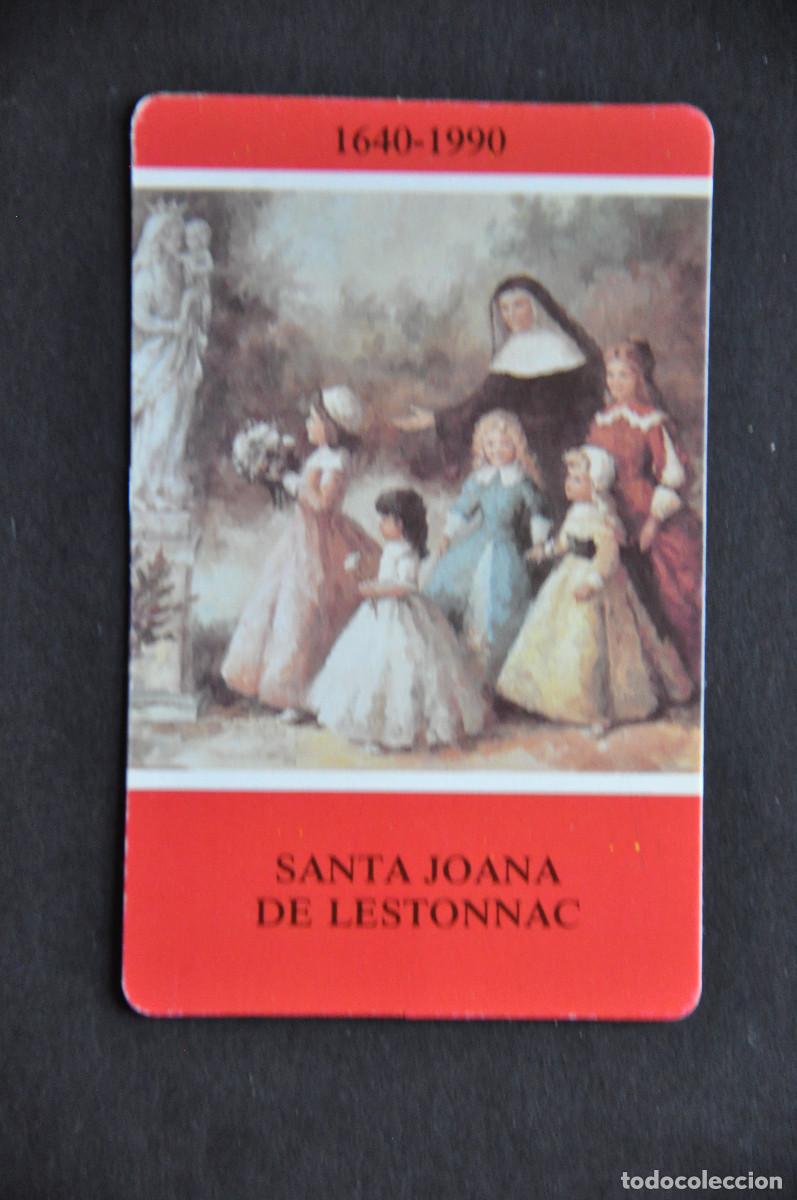 Coleccionismo calendarios: CALENDARIO COMPANYA DE MAR&Iacute;A NOSTRA SENYORA 1990 - SANTA JOANA DE LESTONNAC