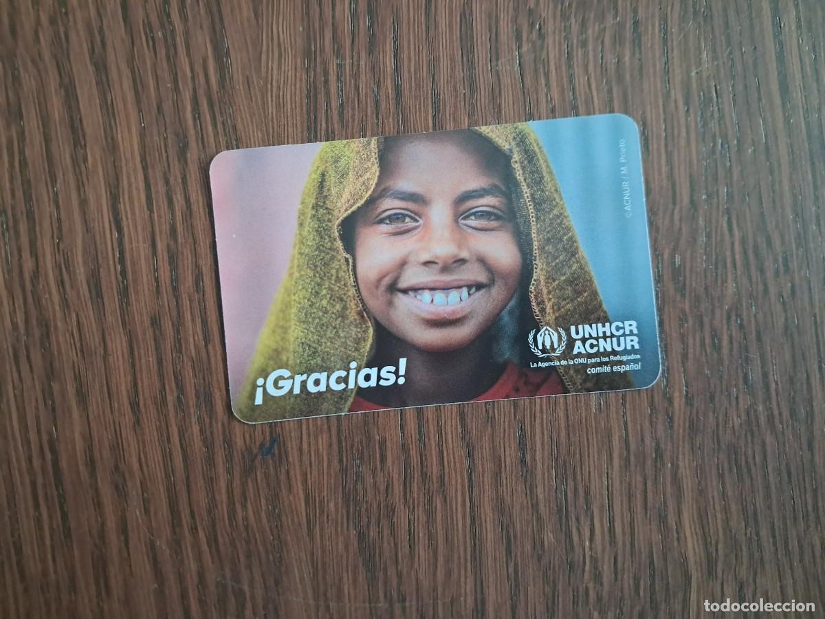 Coleccionismo calendarios: calendario de publicidad, Unhcr Acnur, a&ntilde;o 2021