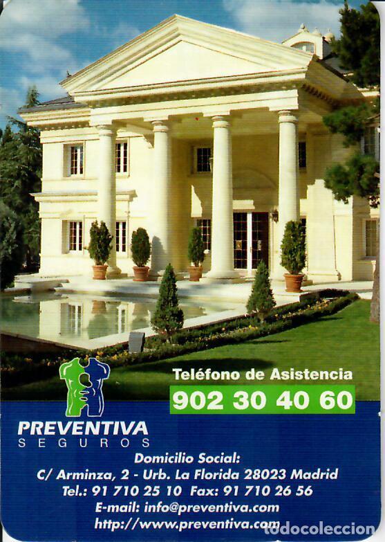 Coleccionismo calendarios: CALENDARIO DE PUBLICIDAD - A&Ntilde;O 2000 - PREVENTIVA SEGUROS