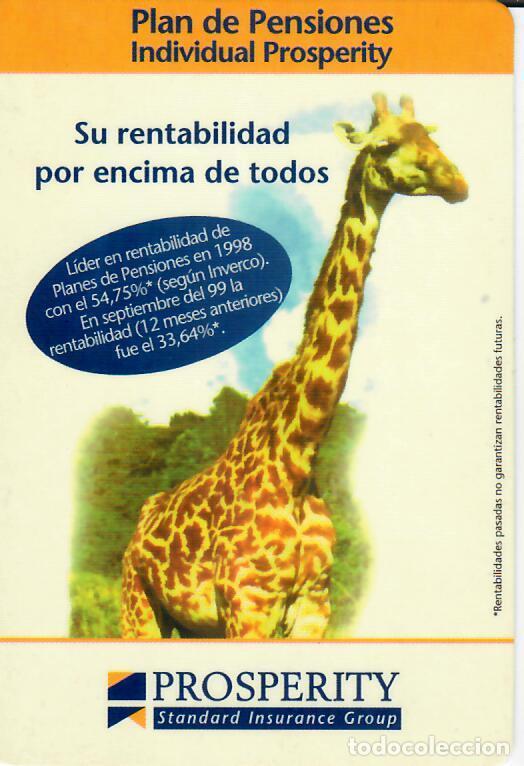 Coleccionismo calendarios: CALENDARIO DE PUBLICIDAD - A&Ntilde;O 2000 - PROSPERITY SEGUROS