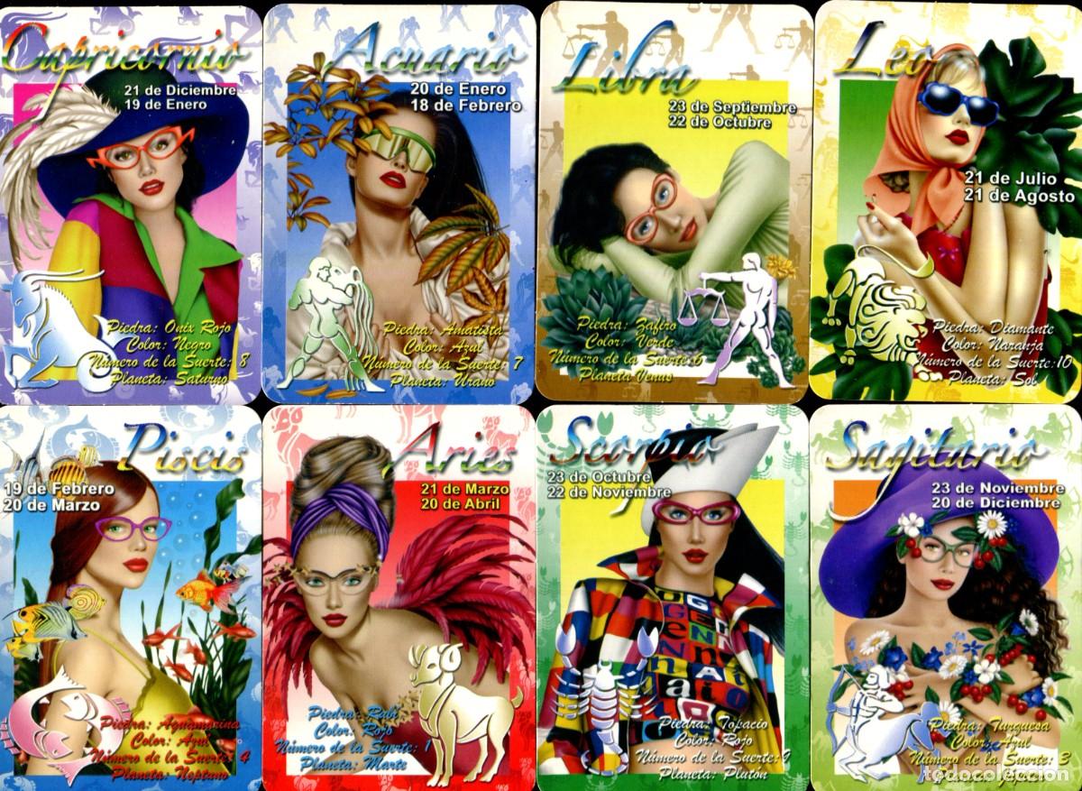 Coleccionismo calendarios: COLECCI&Oacute;N LOTE DE 12 CALENDARIOS. A&Ntilde;O 2007. ZODIACO HOR&Oacute;SCOPO RR