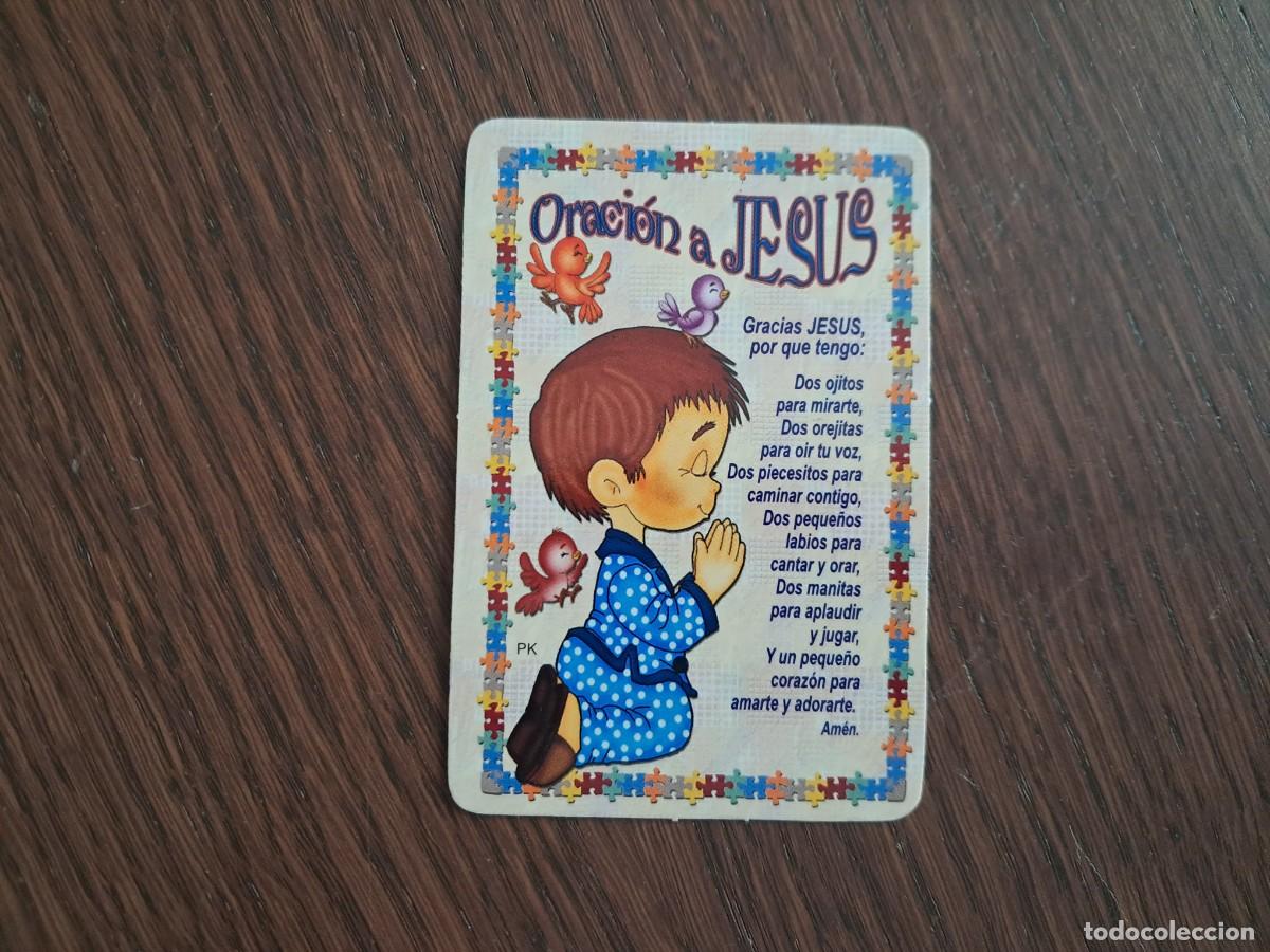 Coleccionismo calendarios: calendario de publicidad de Per&uacute;, religioso, oraci&oacute;n a Jes&uacute;s, a&ntilde;o 2006.