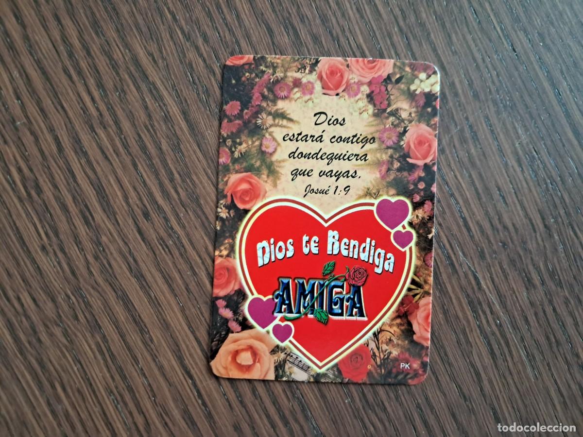 Coleccionismo calendarios: calendario de publicidad de Per&uacute;, religioso, Dios te bendiga, amiga, a&ntilde;o 2006.
