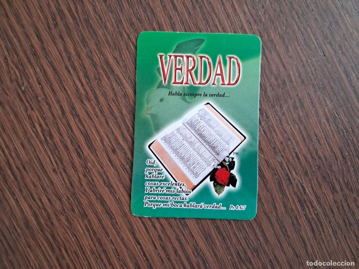 Coleccionismo calendarios: calendario de publicidad de Per&uacute;, religioso, verdad, habla siempre la verdad..., a&ntilde;o 2006.