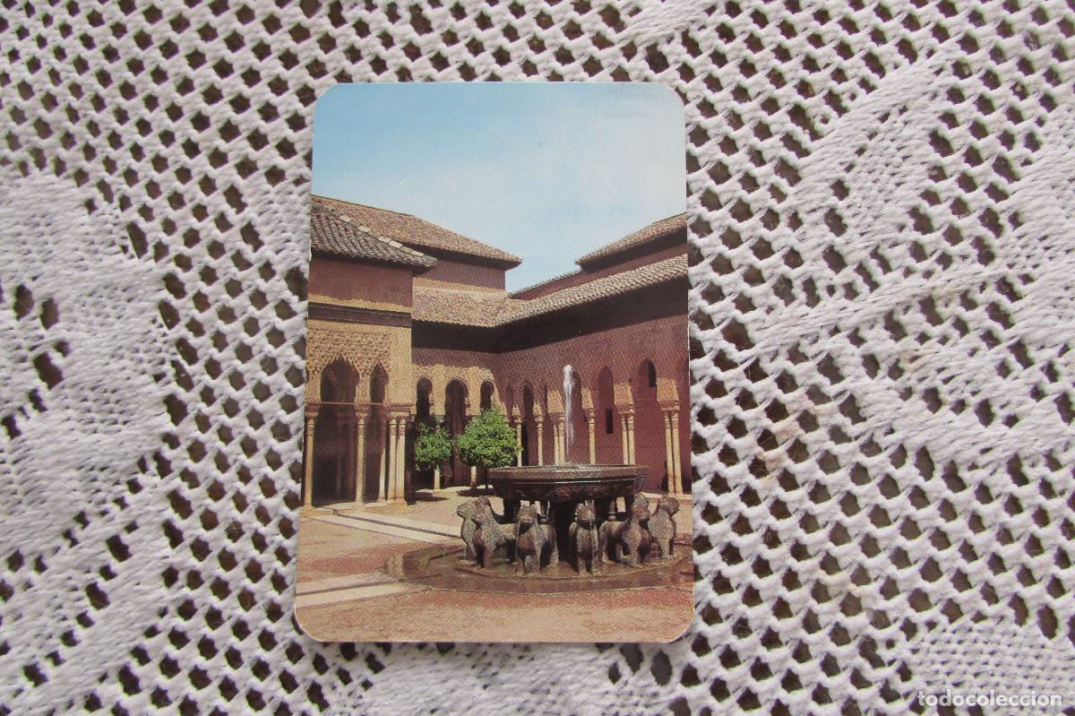 Coleccionismo calendarios: CALENDARIO 1974 PATIO DE LOS LEONES GRANADA-AERPONS MERCANCIAS POR VIA AEREA