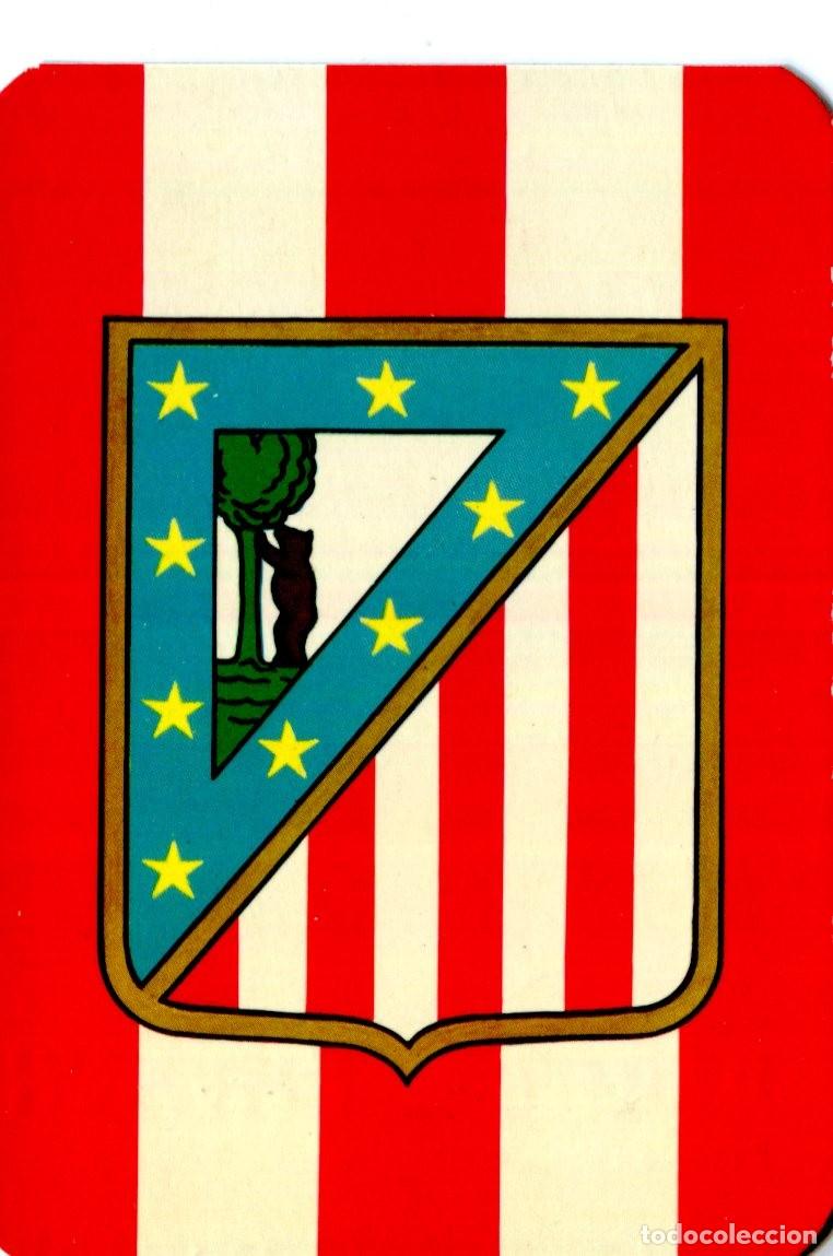 Coleccionismo calendarios: CALENDARIO BOLSILLO : ESCUDO AT.MADRID - 1974 - FUTBOL