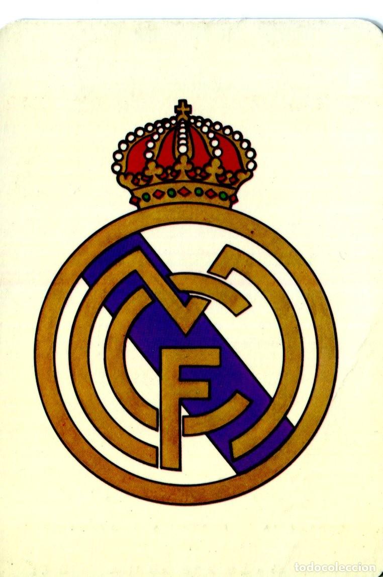 Coleccionismo calendarios: CALENDARIO DE FUTBOL DEL ESCUDO DEL REAL MADRID A&Ntilde;O 1974 VER FOTOS