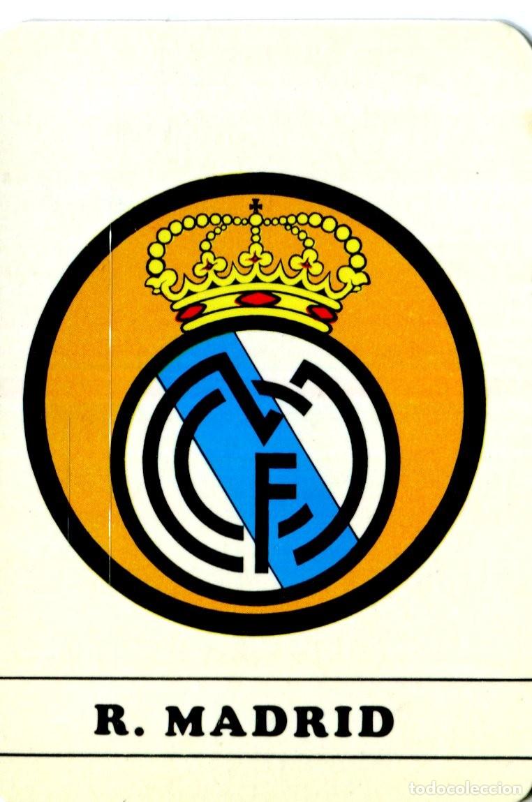 Coleccionismo calendarios: Calendario Futbol, Serie - Escudo equipo de futbol - Real - R. Madrid - 1974
