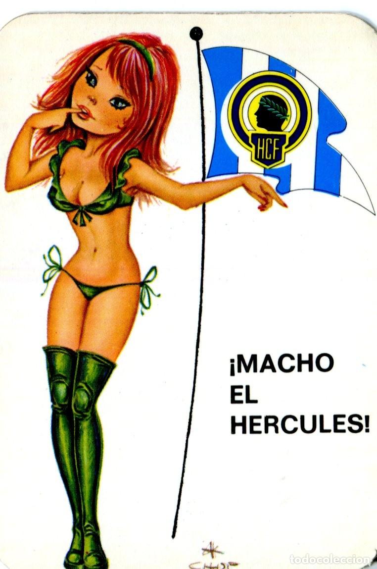 Coleccionismo calendarios: Calendario f&uacute;tbol Hercules. A&ntilde;o 1977.