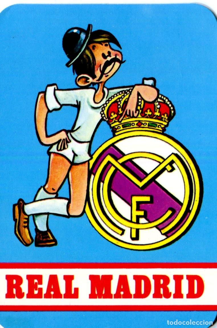 Coleccionismo calendarios: Calendario f&uacute;tbol Real Madrid. A&ntilde;o 1977.