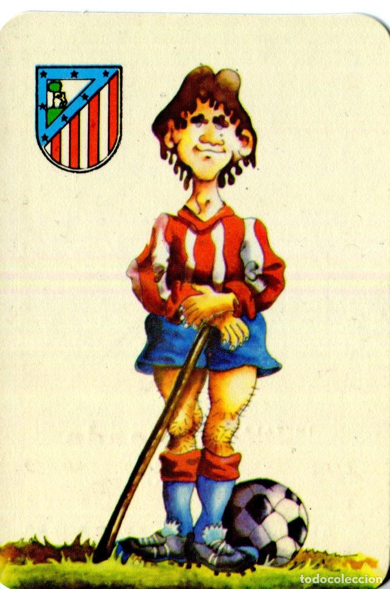 Coleccionismo calendarios: alendarios futbol at.,madrid a&ntilde;o 1980