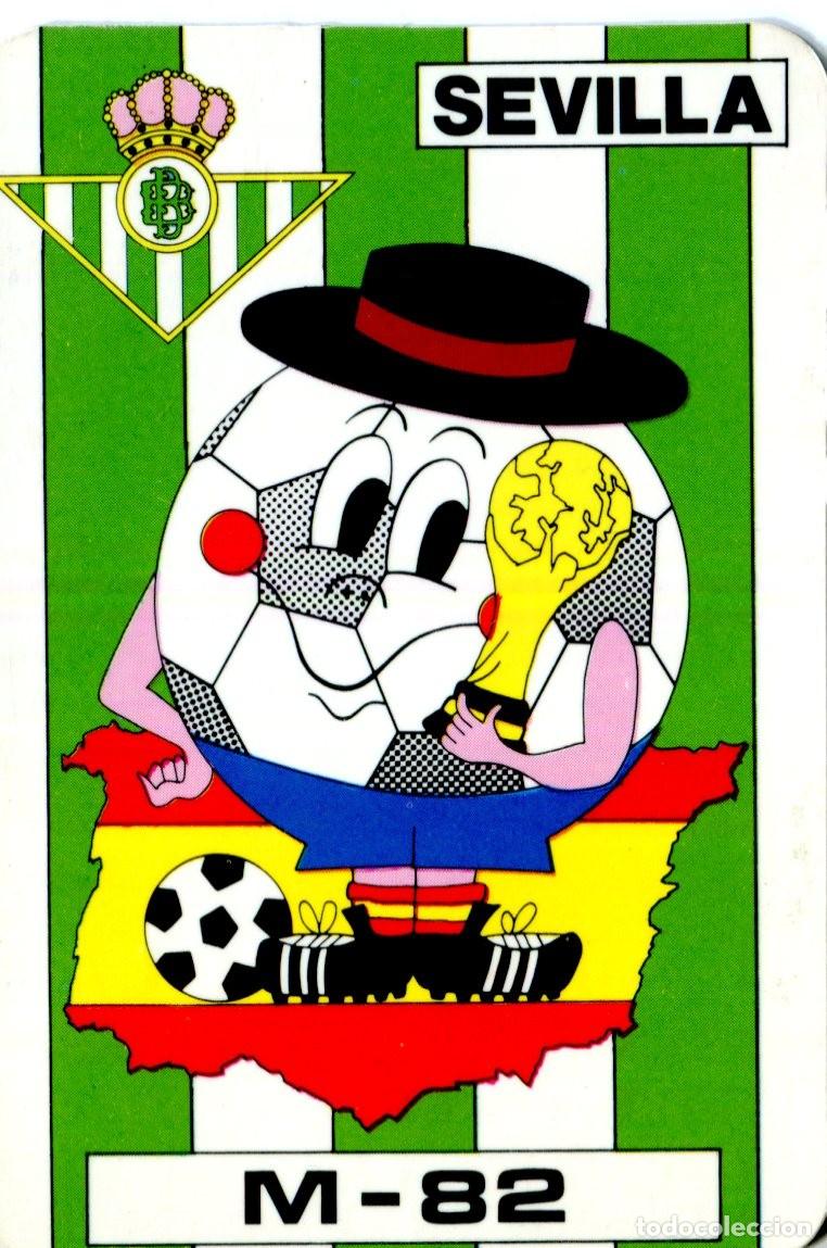 Coleccionismo calendarios: CALENDARIO BOLSILLO A&Ntilde;O 1982 F&Uacute;TBOL SERIE IG REAL BETIS