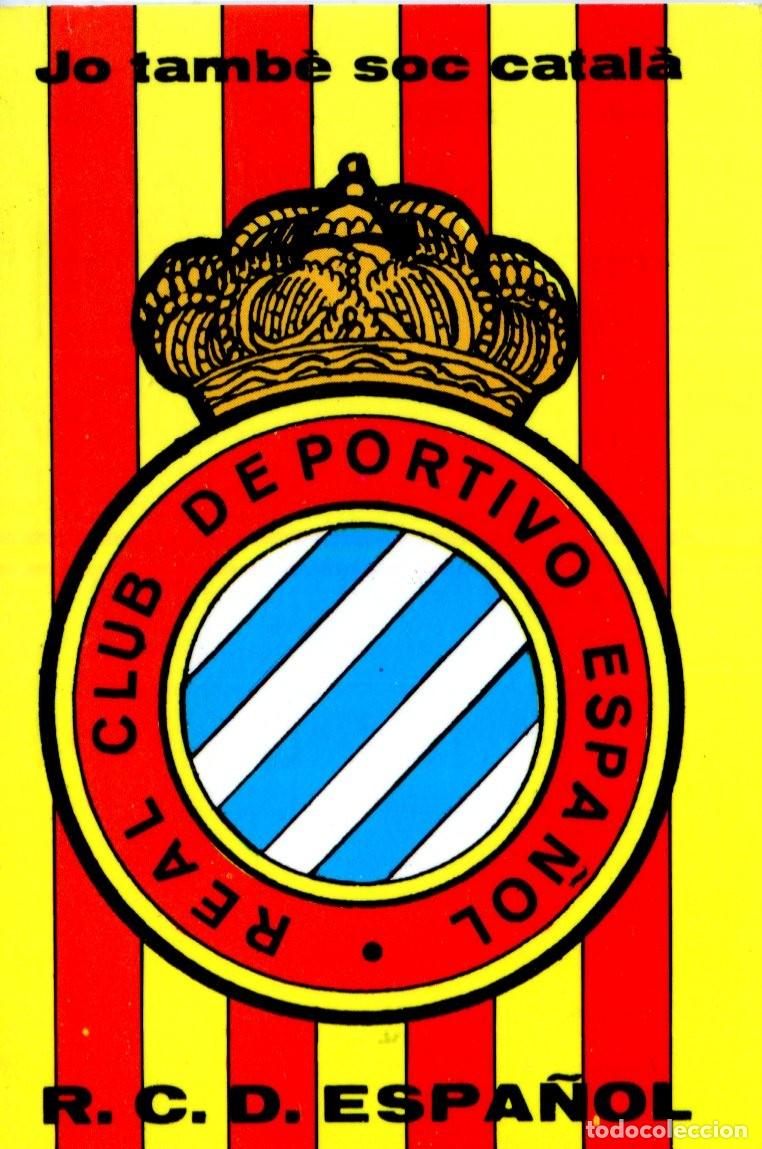 Coleccionismo calendarios: CALENDARIO futbol real club deportivo espa&ntilde;ol, A&Ntilde;O 1983 Editorial L. Salamero Dificil y Raro de ver