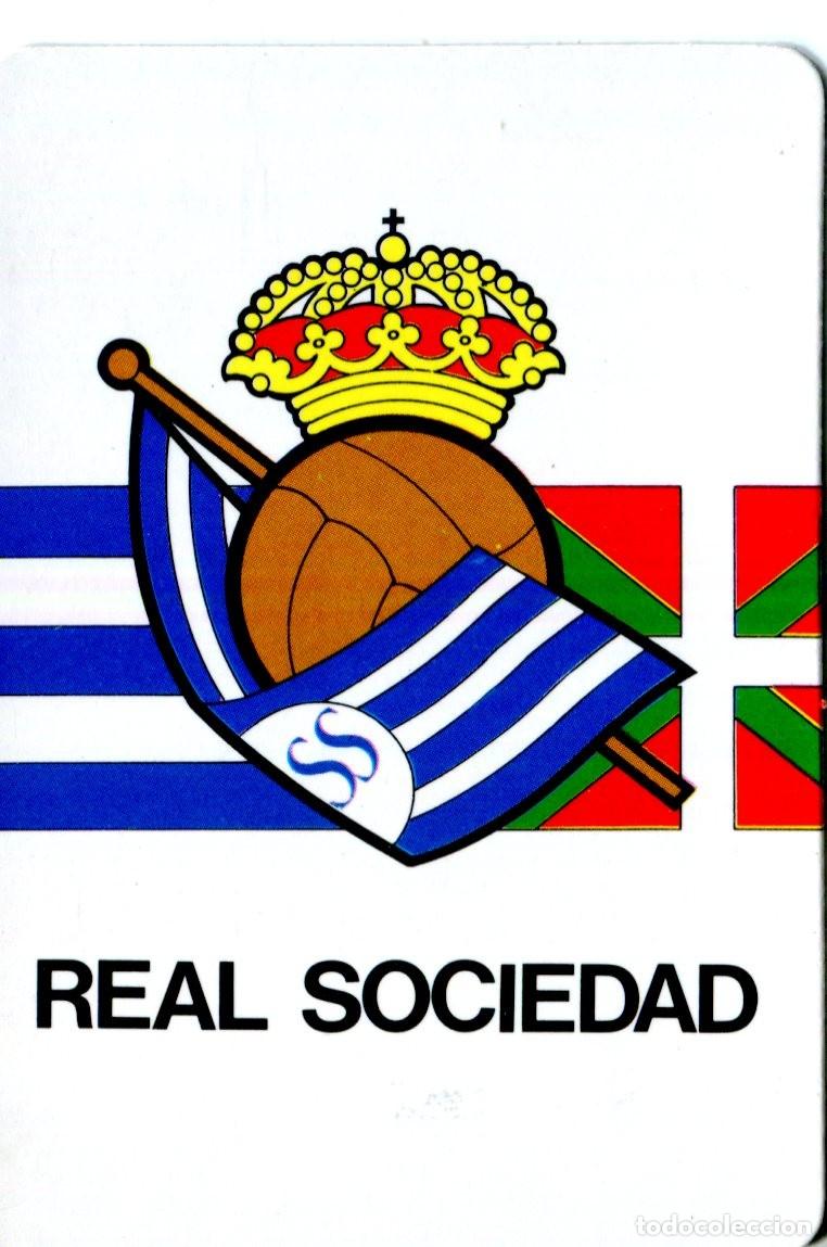 Coleccionismo calendarios: CALENDARIO DE SERIE F&Uacute;TBOL - 1984 - DLB 14.911 - REAL SOCIEDAD -