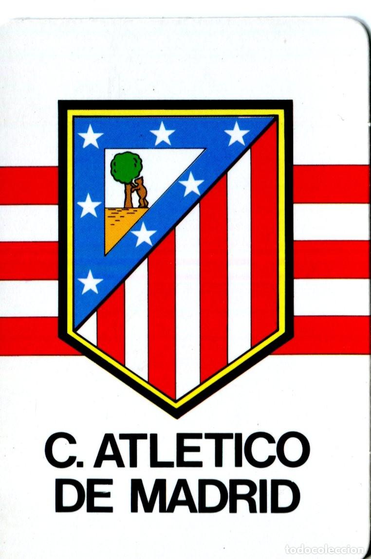 Coleccionismo calendarios: CALENDARIO DE BOLSILLO. A&Ntilde;O 1984. SERIE NUMERADA. FUTBOL. NUMERO DLB.14.913 - ATLETICO DE MADRID