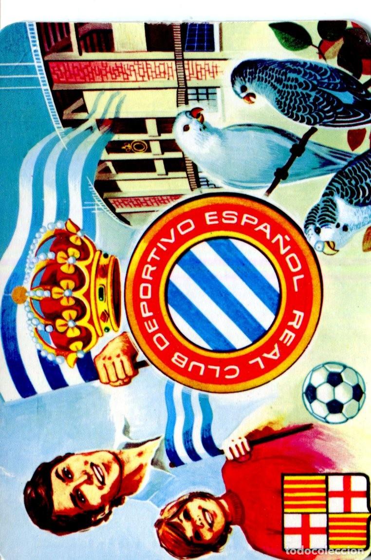 Coleccionismo calendarios: CALENDARIO DE FUTBOL DEL REAL DEPORTIVO ESPA&Ntilde;OL DE BARCELONA. LOS PERIQUITOS A&Ntilde;O 1985