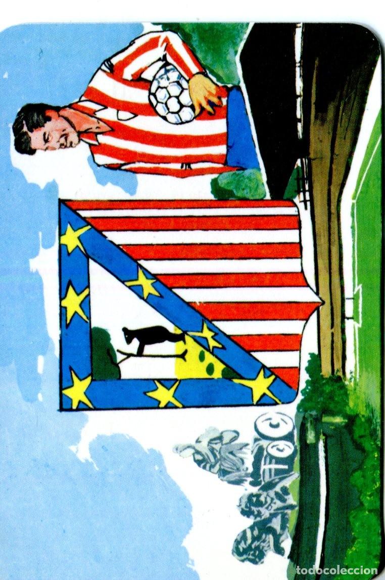 Coleccionismo calendarios: CALENDARIO DE SERIE F&Uacute;TBOL - 1986 - MP - 115 - ATL&Eacute;TICO MADRID - CON PUBLICIDAD