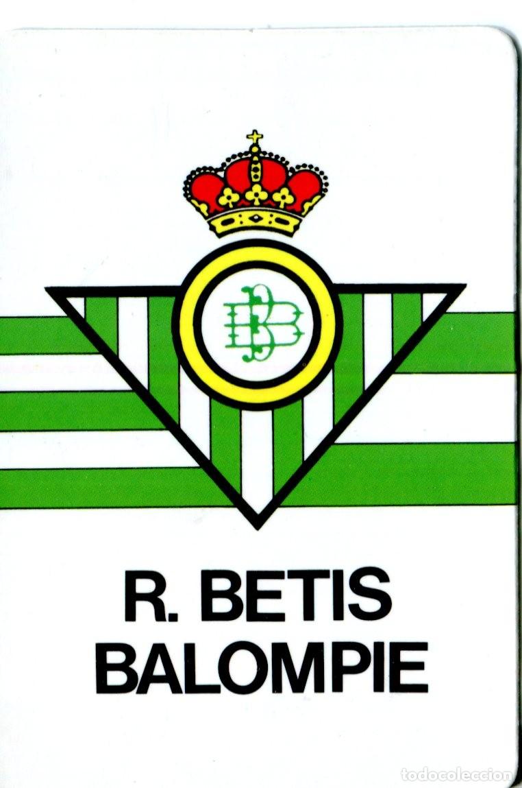 Coleccionismo calendarios: calendario de serie futbol Real Betis Balompie a&ntilde;o 1987 DLB 84