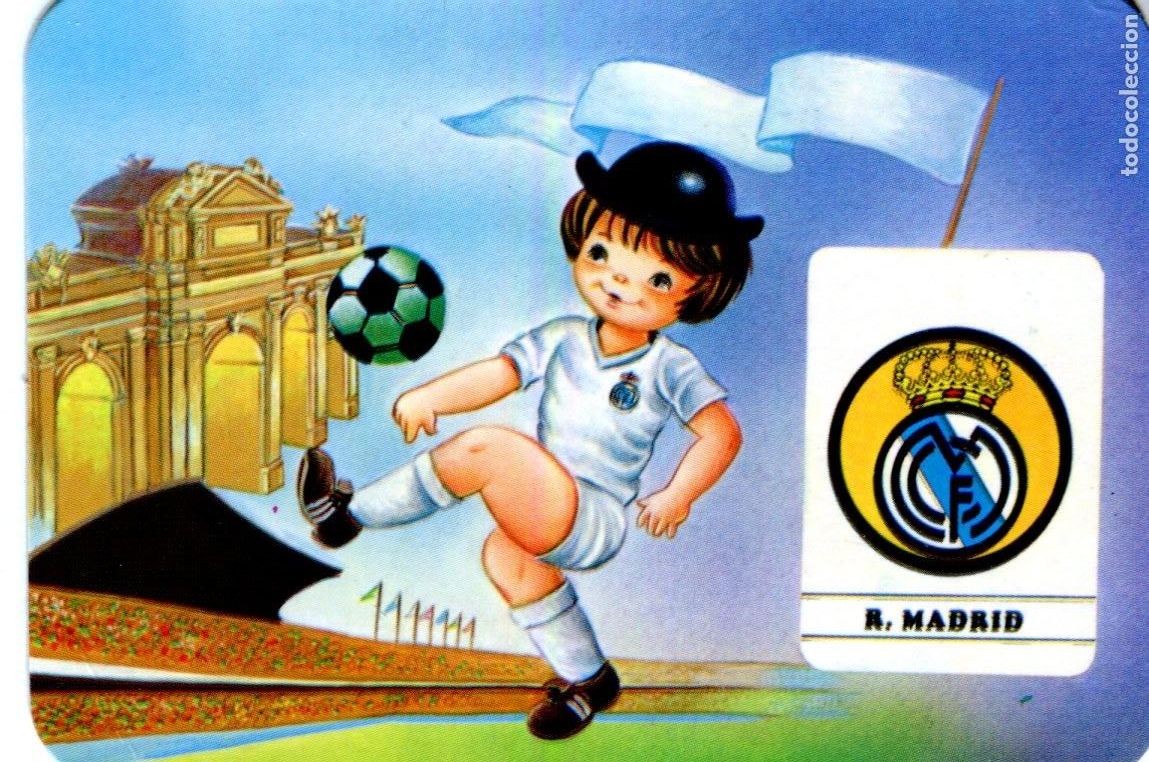 Coleccionismo calendarios: alendario f&uacute;tbol - r. madrid 1988