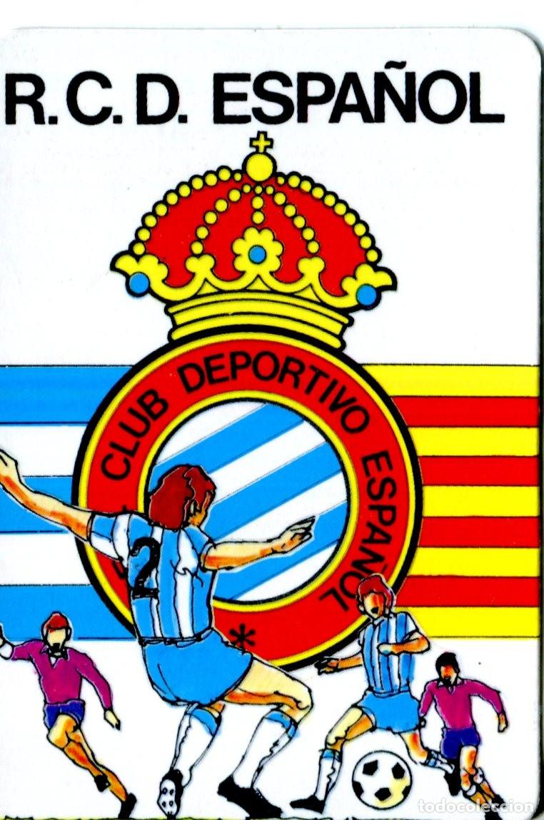 Coleccionismo calendarios: CALENDARIO DE BOLSILLO DE SERIE A&Ntilde;O 1988 F&Uacute;TBOL - R.C.D. ESPA&Ntilde;OL -
