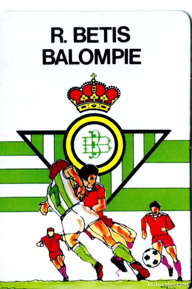 Coleccionismo calendarios: CALENDARIO DE BOLSILLO DE SERIE A&Ntilde;O 1988 F&Uacute;TBOL -R. BETIS BALOMPIE -
