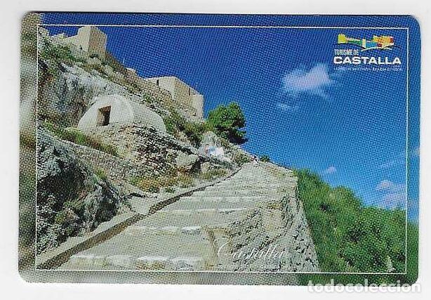 Coleccionismo calendarios: CALENDARIO DE BOLSILLO A&Ntilde;O 2018 TURISMO DE CASTALLA - ALICANTE - VER FOTO REVERSO