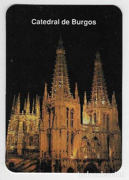 Coleccionismo calendarios: CALENDARIO DE BOLSILLO A&Ntilde;O 1996 CATEDRAL DE BURGOS - SIN PUBLICIDAD - VER FOTO REVERSO