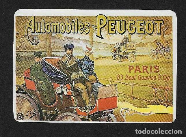 Coleccionismo calendarios: CALENDARIO DE BOLSILLO DE SERIE A&Ntilde;O 1987 AUTOMOBILES PEUGEOT - CON PUBLICIDAD - VER FOTO REVERSO