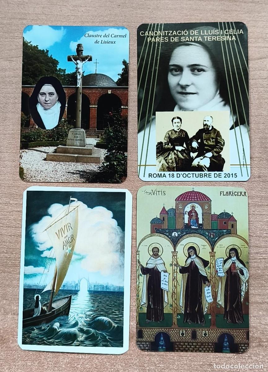 Sammeln von Kalendern: Ca 136 Lote 4 calendarios de bolsillo a&ntilde;o 2003, 2014, 2015 y 2016 -Santuario Santa Teresina - Lleida