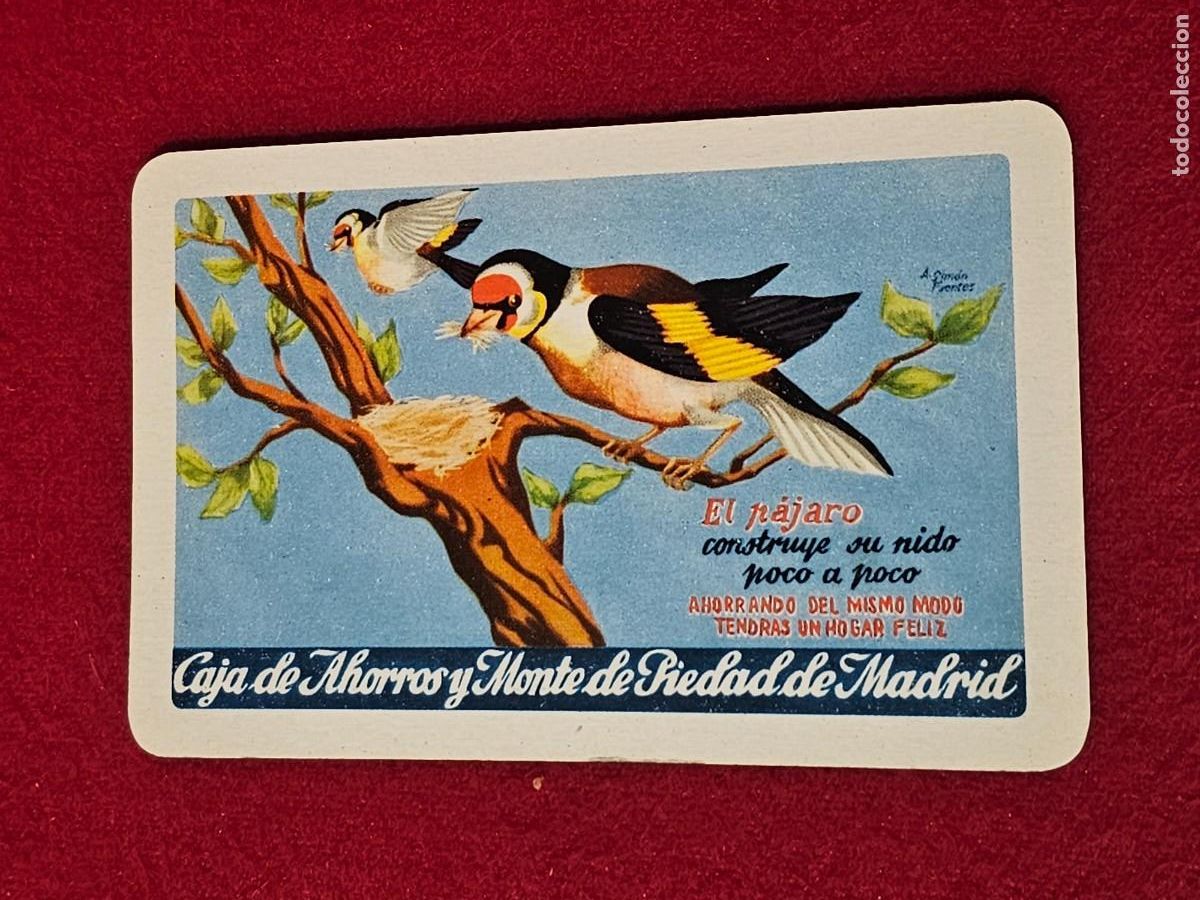 Collectionnisme Calendriers: CALENDARIO FOURNIER CAJA DE AHORROS Y MONTE DE PIEDAD DE MADRID 1957