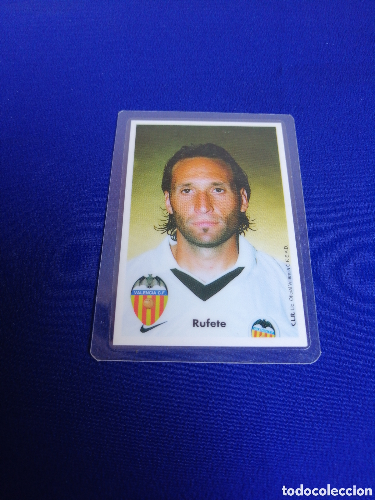 Collectionnisme Calendriers: VALENCIA CLUB DE F&Uacute;TBOL RUFETE CALENDARIO 2002 PLASTIFICADO