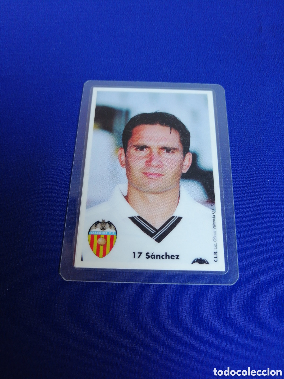 Sammeln von Kalendern: VALENCIA CLUB DE F&Uacute;TBOL S&Aacute;NCHEZ CALENDARIO 2002 PLASTIFICADO