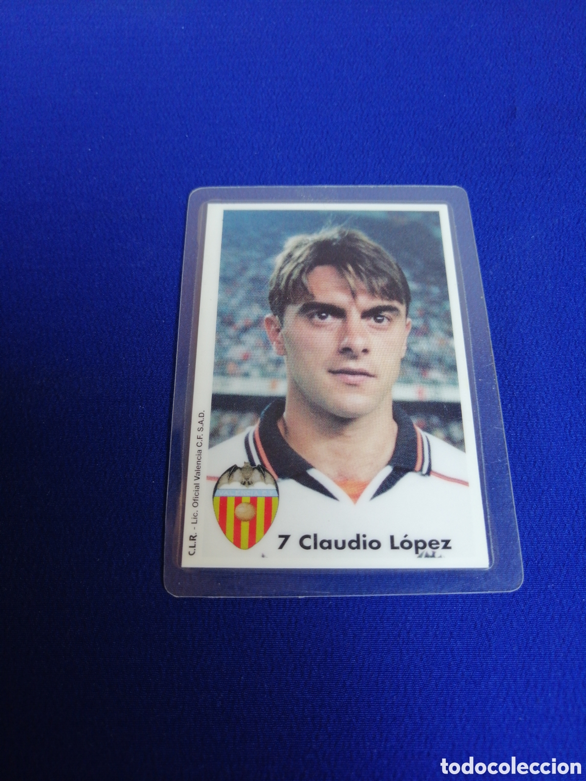 Collectionnisme Calendriers: VALENCIA CLUB DE F&Uacute;TBOL CLAUDIO L&Oacute;PEZ CALENDARIO 2002 PLASTIFICADO