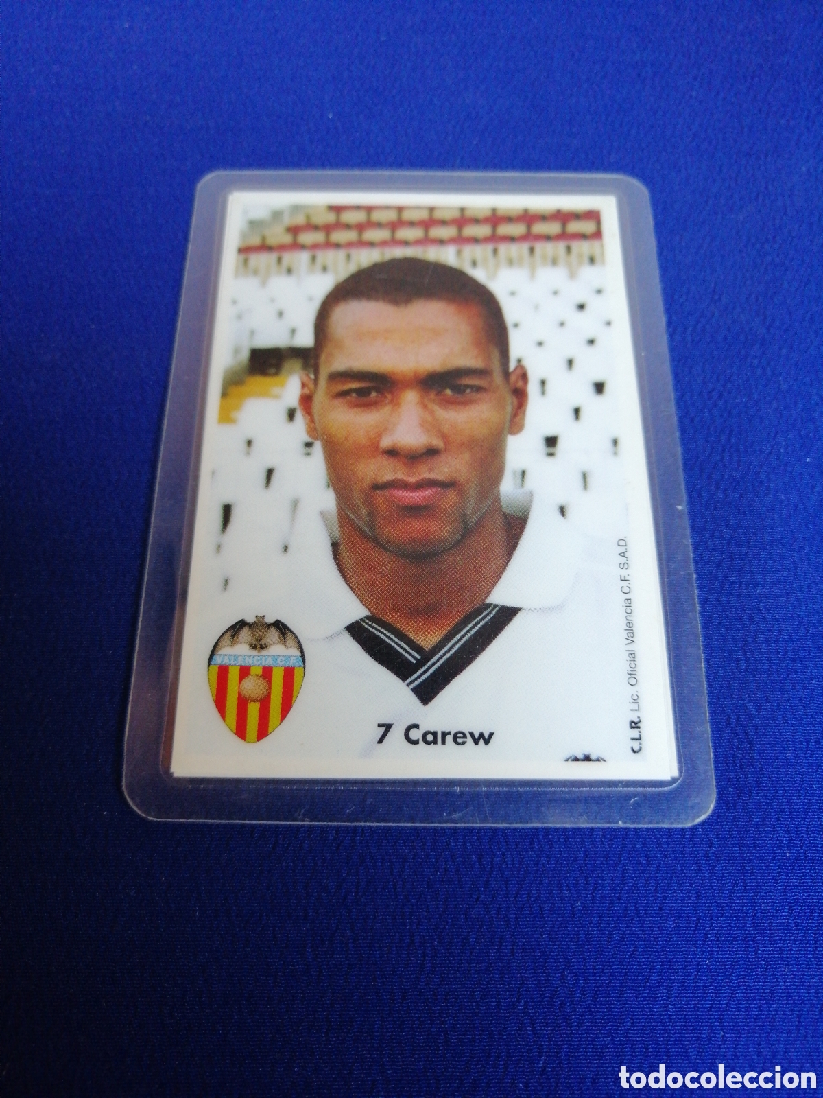 Collectionnisme Calendriers: VALENCIA CLUB DE F&Uacute;TBOL CAREW CALENDARIO 2002 VERTICAL PLASTIFICADO