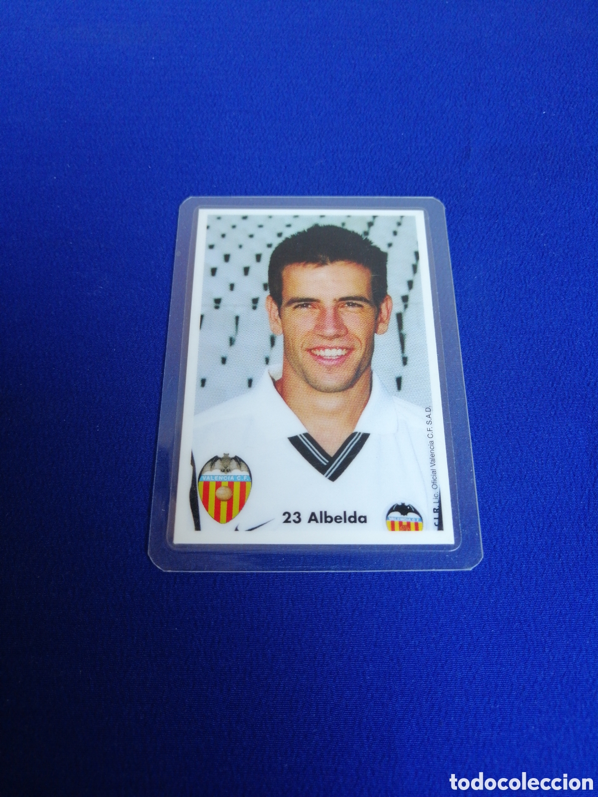 Sammeln von Kalendern: VALENCIA CLUB DE F&Uacute;TBOL ALBELDA CALENDARIO 2002 PLASTIFICADO