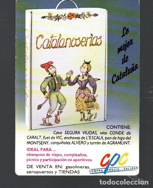 Coleccionismo calendarios: CALENDARIO DE BOLSILLO. COMPRA PRECIO CALIDAD EN BARCELONA DEL A&Ntilde;O 1990