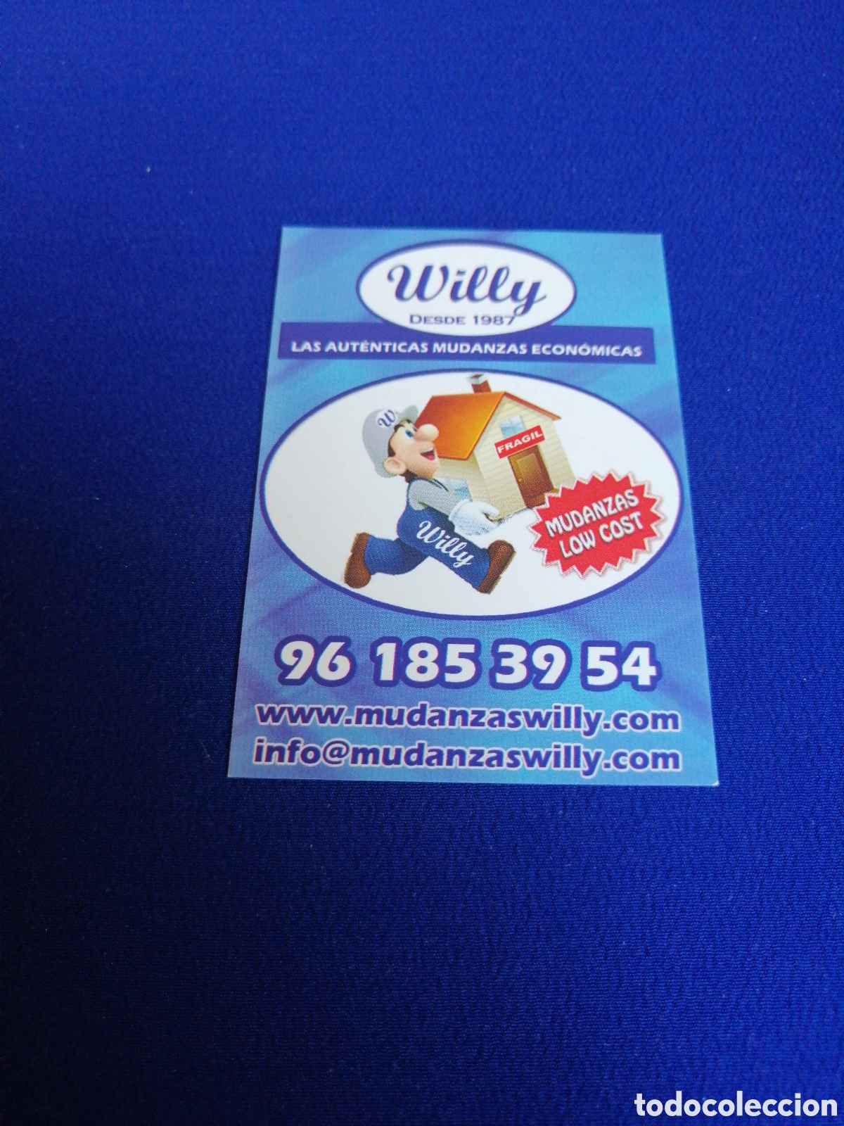 Collectionnisme Calendriers: MUDANZAS WILLY A&Ntilde;O 2016 CALENDARIO
