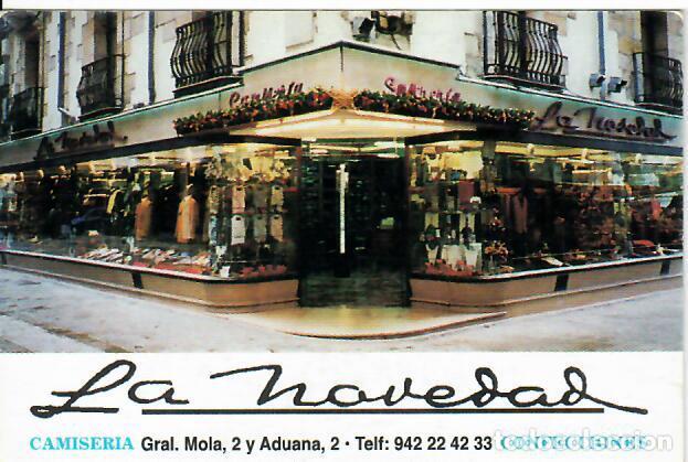 Coleccionismo calendarios: CALENDARIO DE PUBLICIDAD - A&Ntilde;O 2000 - CAMISER&Iacute;A LA NOVEDAD - SANTANDER