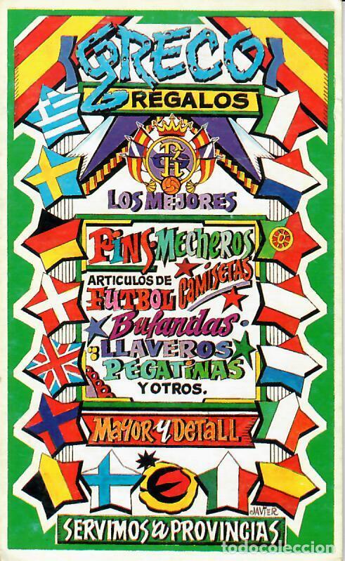Coleccionismo calendarios: CALENDARIO DE PUBLICIDAD - A&Ntilde;O 2000 - GRECO REGALOS