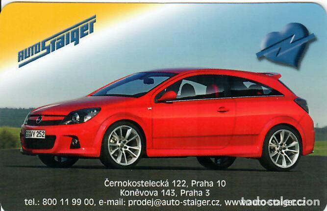 Coleccionismo calendarios: CALENDARIO DE BOLSILLO DE REP. CHECA - A&Ntilde;O 2005 - OPEL
