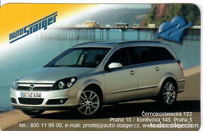 Coleccionismo calendarios: CALENDARIO DE BOLSILLO DE REP. CHECA - A&Ntilde;O 2005 - OPEL