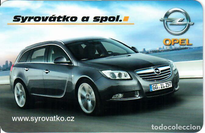 Coleccionismo calendarios: CALENDARIO DE BOLSILLO DE REP. CHECA - A&Ntilde;O 2009 - OPEL